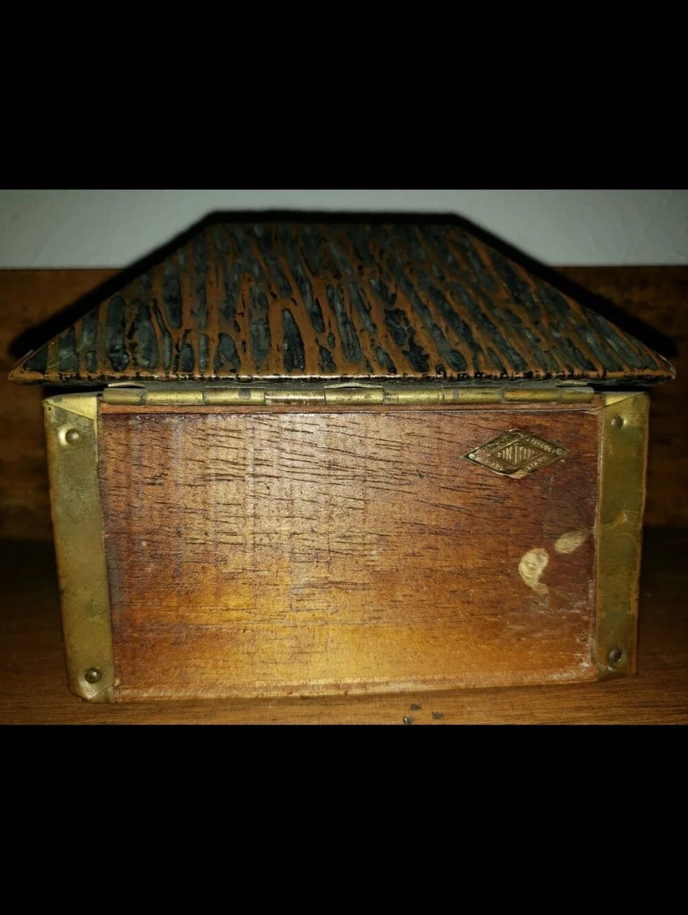 Vintage Linton Tea ChestHand Crafted & Made In England